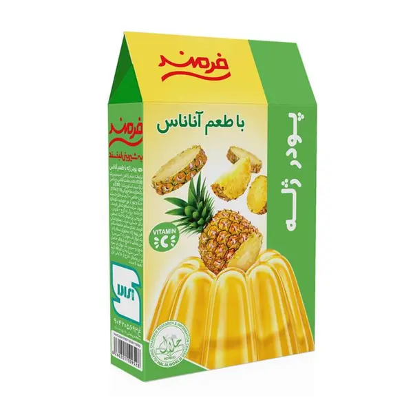 پودر دسر توت فرنگی فرمند مقدار 135 گرم - 6