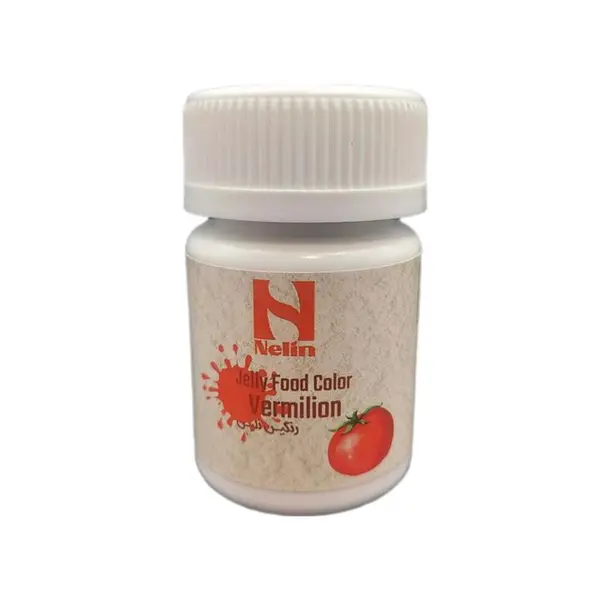 رنگ ژله ای 35 گرمی نلین قرمز گوجه ای (Vermilion) - 2