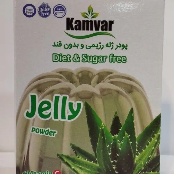 ژله بدون قند و رژیمی آلوئه ورا کامور 36گرم - 2
