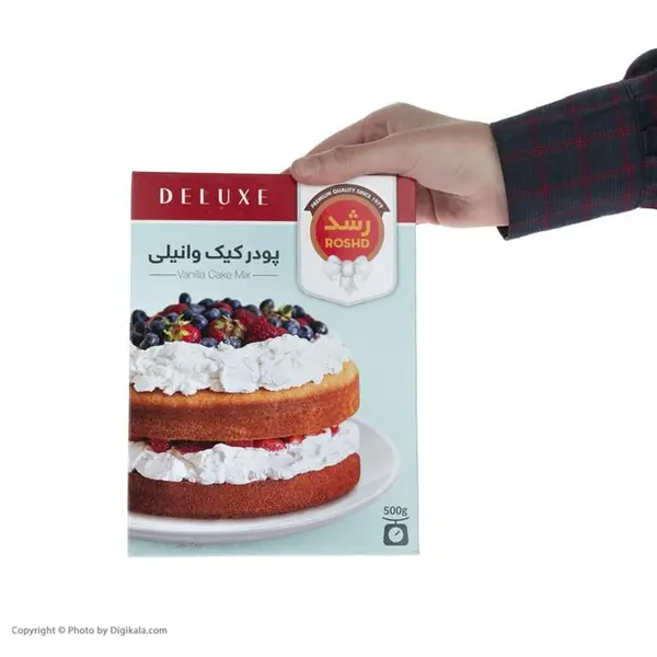 پودر کیک نیمه آماده وانیلی رشد 500 گرمی - 3