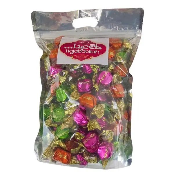 شکلات پشمک میکس میوه حاج عبدالله - 500 گرم - 2