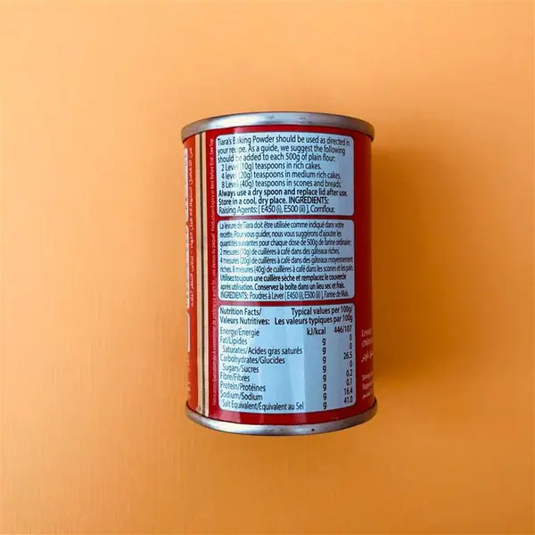بیکینگ پودر تیارا Tiara Baking Powder وزن 110 گرم - 2