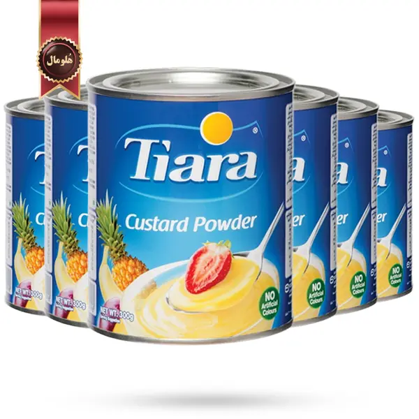 پودر کاسترد تیارا Tiara custard powder وزن 300 گرم - 2