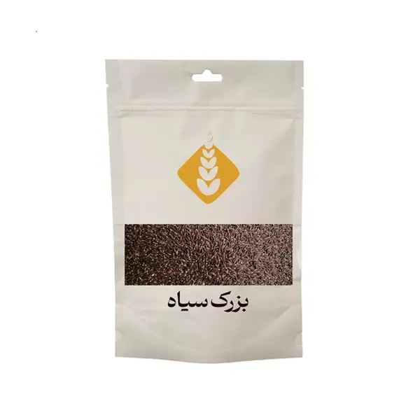 تخم کتان سیاه , بزرک سیاه فله ای - 5