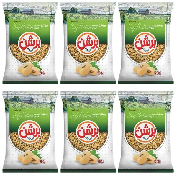 سویا برشن ریز دانه - ۲۰۰ گرم بسته ۶ عددی - 4