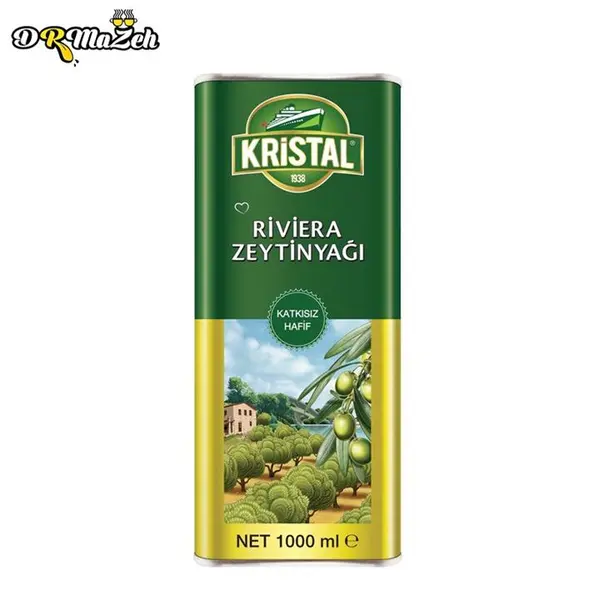 روغن زیتون قوطی فلزی کریستال وزن 1 کیلو گرم تک و عمده - 4