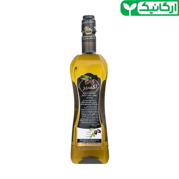 روغن زیتون فرابکر ارگانیک اکسیر 1 لیتر - 6