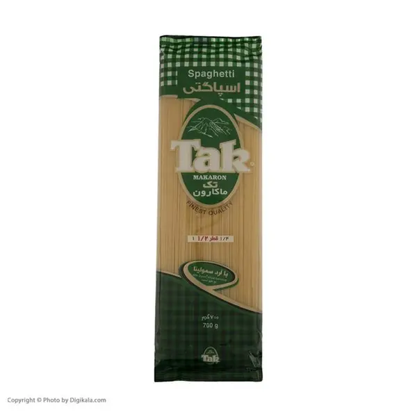 اسپاگتی قطر 1.2 تک ماکارون مقدار 700 گرمی - 4
