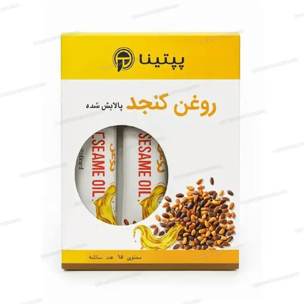 روغن کنجد ساشه ای پپتینا - 15 عددی - 2