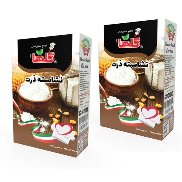 آرد نشاسته ذرت گلها 150 گرم - 2