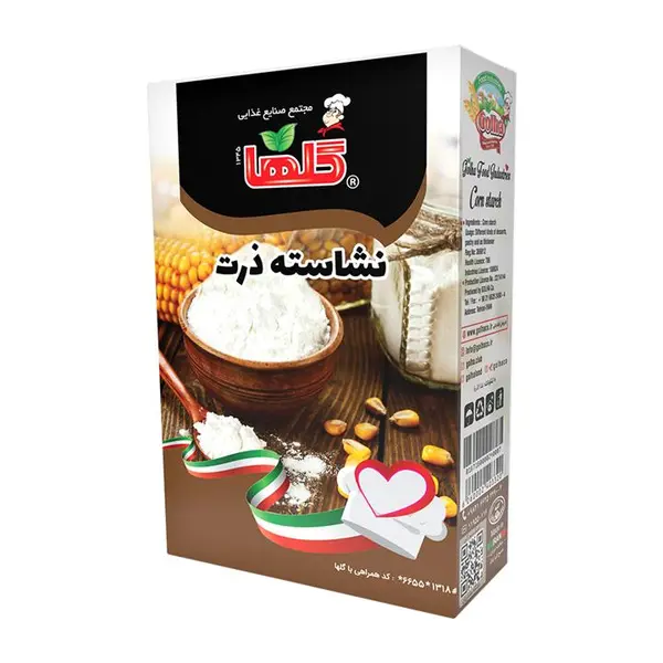 آرد نشاسته ذرت گلها 150 گرم - 5