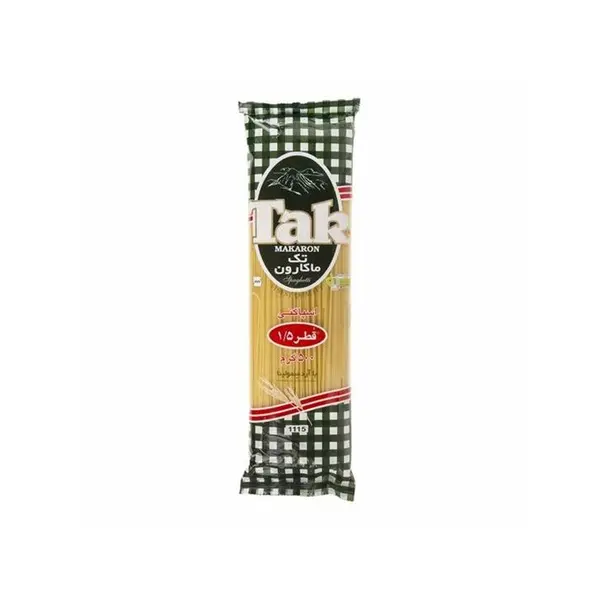 اسپاگتی قطر 1.5 تک ماکارون مقدار 500 گرمی - 6