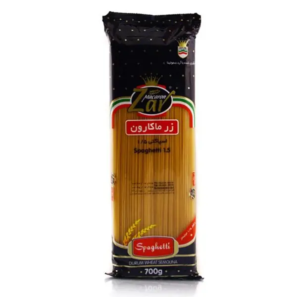 اسپاگتی قطر 1.5 زرماکارون مقدار 700 گرم - 4