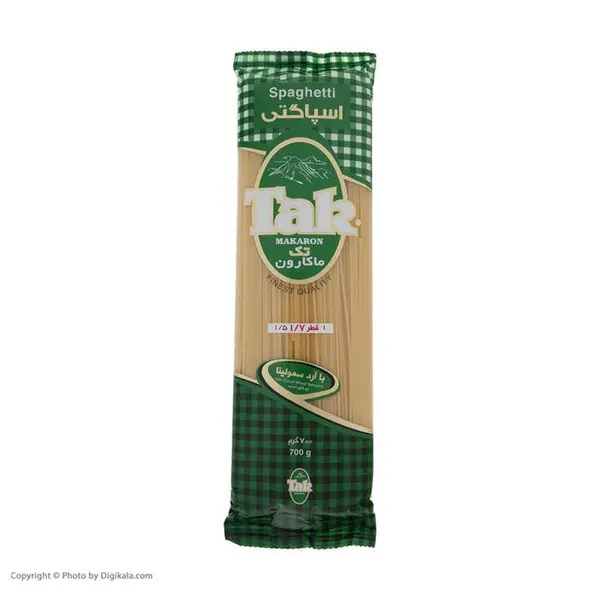 اسپاگتی قطر 1.7 تک ماکارون مقدار 700 گرمی - 2