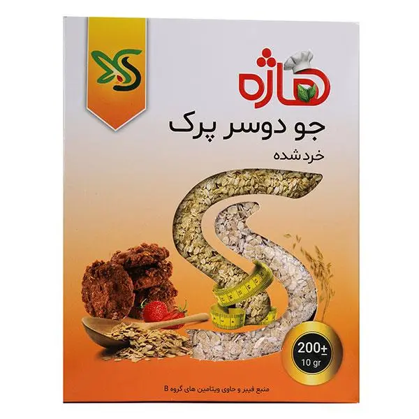 جو دوسر پرک درشت بدون گلوتن هاژه 200 گرمی - 4
