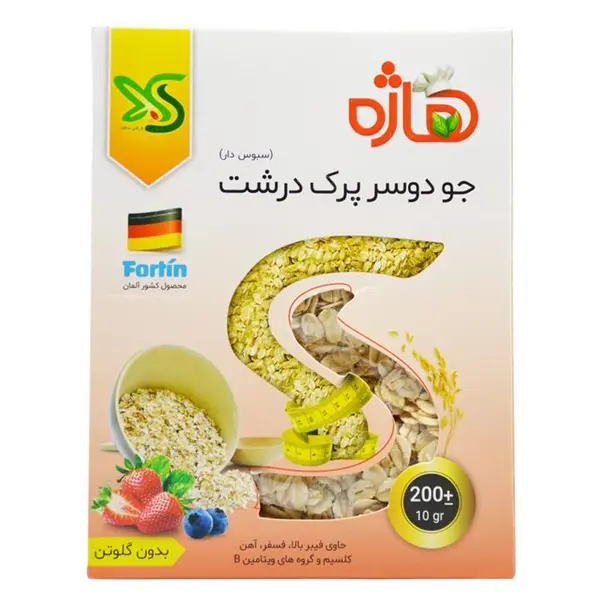 جو دوسر پرک درشت بدون گلوتن هاژه 200 گرمی - 5