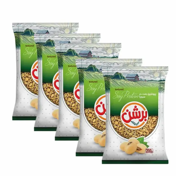 سویا برشن - 200 گرم  بسته 5 عددی - 3