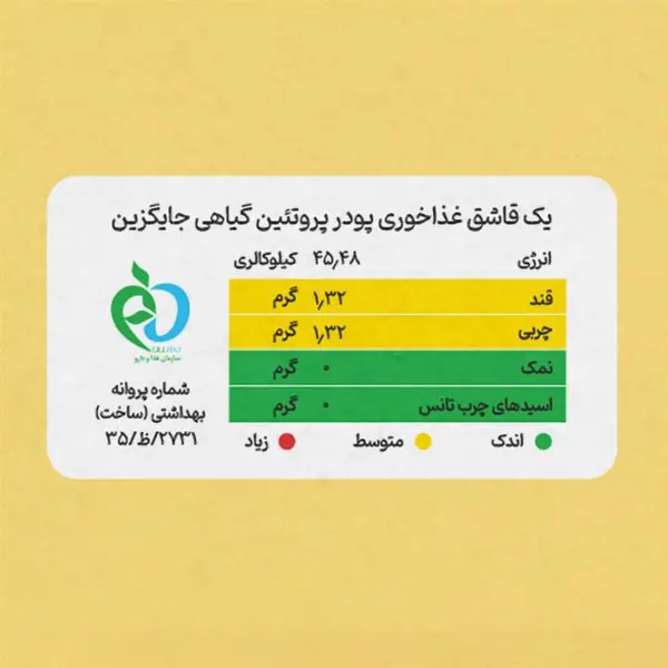 پودر پروتئین سویا و غلات مناسب آشپزی نیواگ 250 گرمی - 2