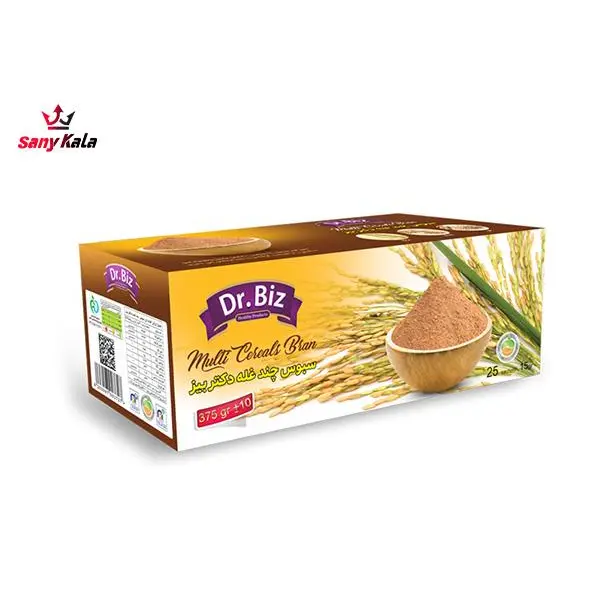 سبوس چند غله دکتربیز(بین استار)25 عددی 375 گرم