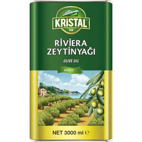 روغن زیتون کریستال - 3 لیتر - 3