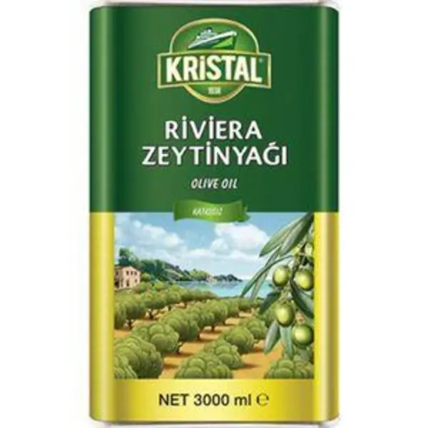 روغن زیتون کریستال - 3 لیتر - 4