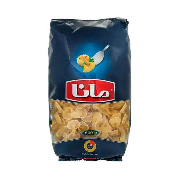 ماکارونی فرمی پروانه ای مانا 500 گرمی - 3