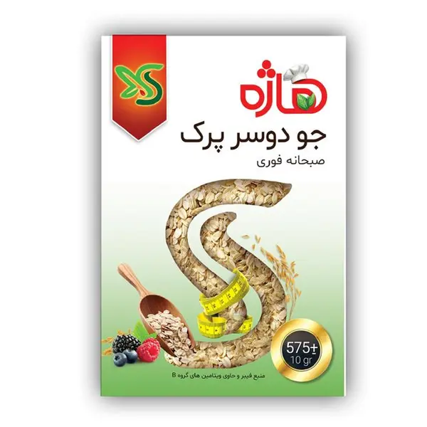 جو دو سر پرک صبحانه هاژه - 575 گرم - 2