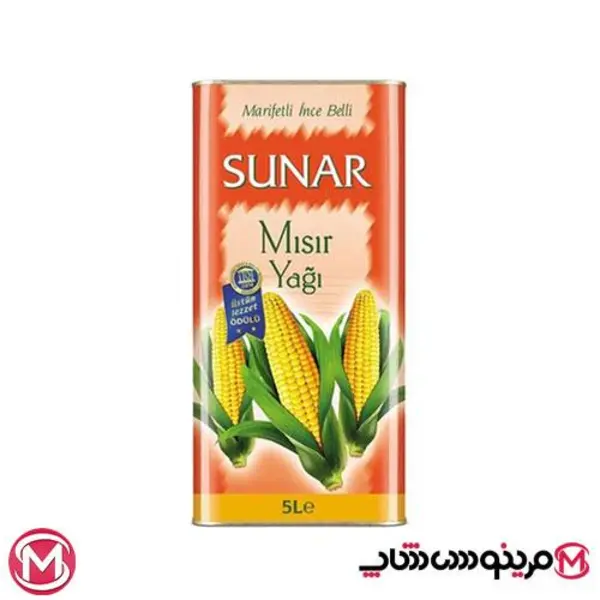 روغن ذرت سونار 5 لیتری Sunar - 6