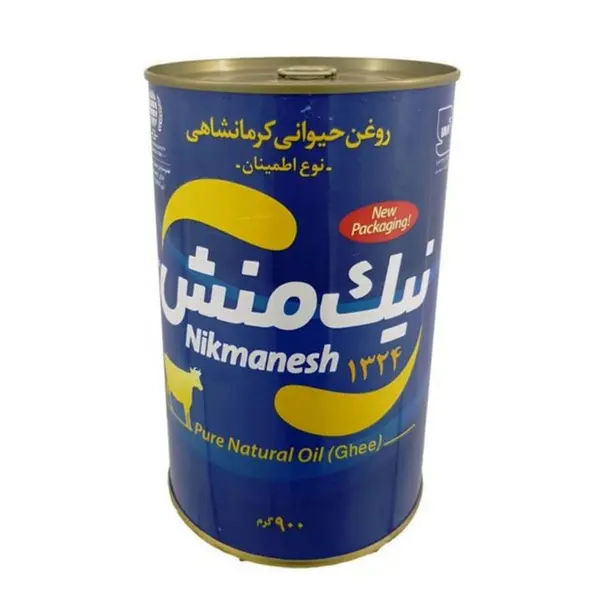 روغن حیوانی کرمانشاهی (گاو) نیک منش 900 گرمی - 2