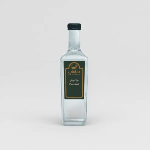 عرق برگ چنار ارگانیک دارامان 1 لیتری - 4