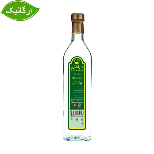 عرق برگ چنار ارگانیک دارامان 1 لیتری - 5