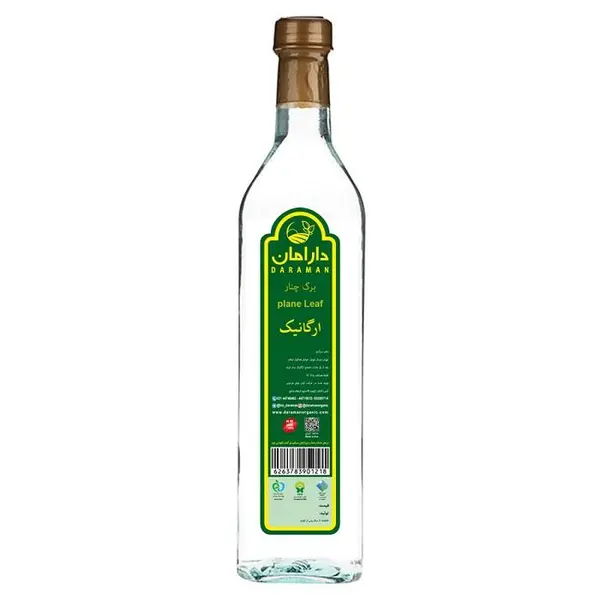 عرق برگ چنار ارگانیک دارامان 1 لیتری - 2