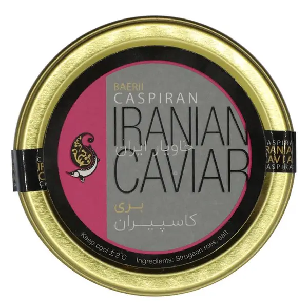 خاویار بری خاویار ایران کاسپیران -  50 گرم BAERII Caviar Iranian Caspiran Caviar - 50 g - 2