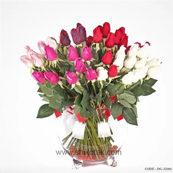 غنچه گل رز مصنوعی - 4