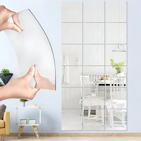 آینه چسبی نشکن طرح مستطیل - 2