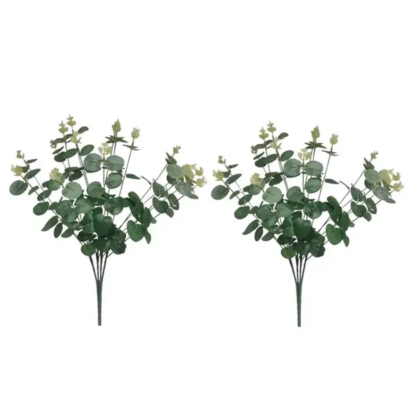 گل مصنوعی مدل بوته برگ اکالیپتوس - 3