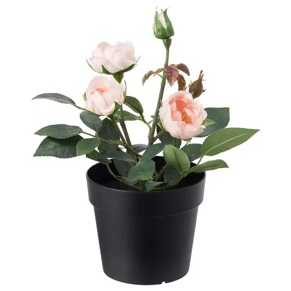گلدان و گل مصنوعی ایکیا مدل 20395331 - FEJKA بسته 3 عددی - 4
