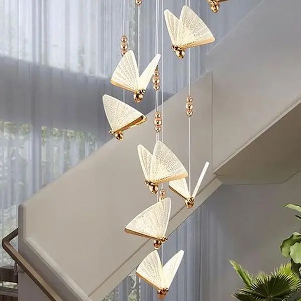 لوستر آویز مدرن Butterfly - 6