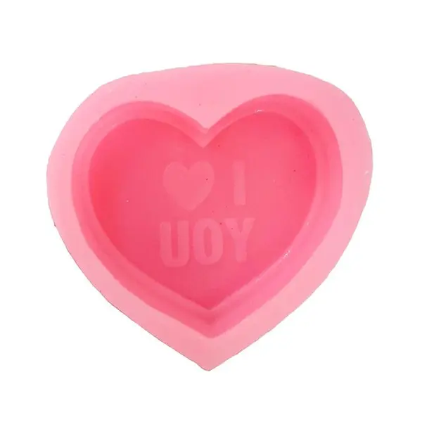 قالب شمع مدل قلب I LOVE YOU - - 2