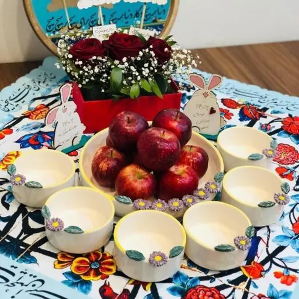 هفت سین سرامیکی دستساز - 2