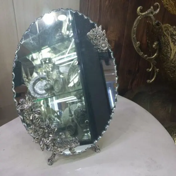 آینه وشمعدان تزیینی سفره هفت سین - 2