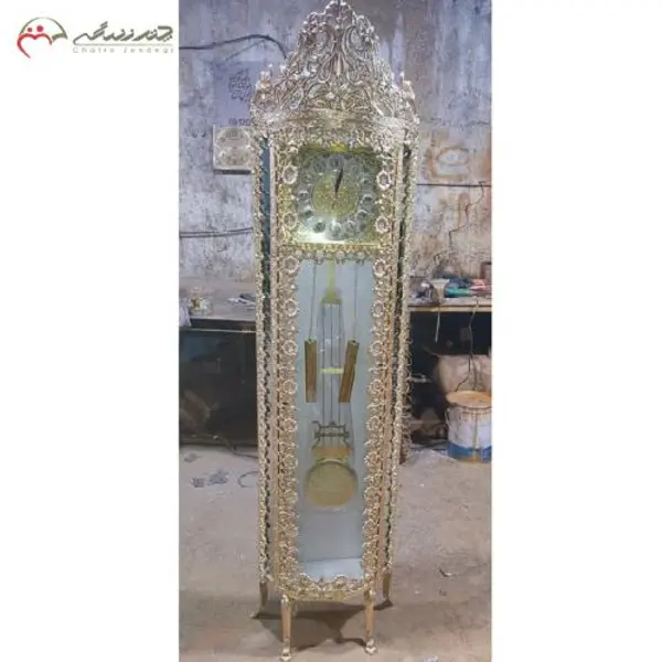 ساعت آلومینیومی کنار سالنی - 2