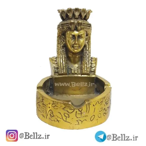 زیرسیگاری برنزی مدل فرعون - 2