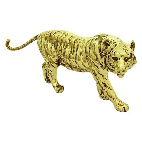 مجسمه ببر برنزی - 5