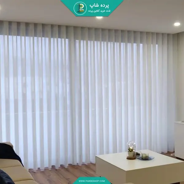 پرده تورکتان مات مدل مینیمال همراه نوار و دوخت (دارای رنگبندی) - 2
