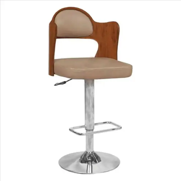 صندلی اپن مدل چوبی گرد - 2