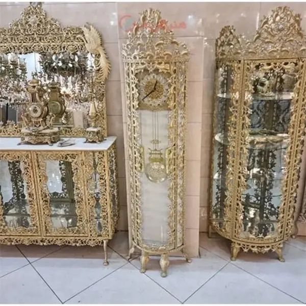 ساعت ایستاده، بسیار شیک و خیره کننده با آبکاری درجه یک - 2