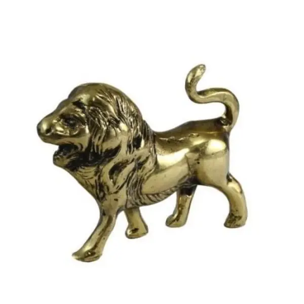 مجسمه برنزی طرح شیر کد 020030045 - 5
