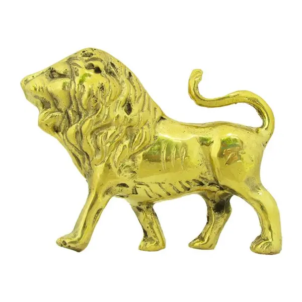 مجسمه برنزی طرح شیر کد 020030045 - 4