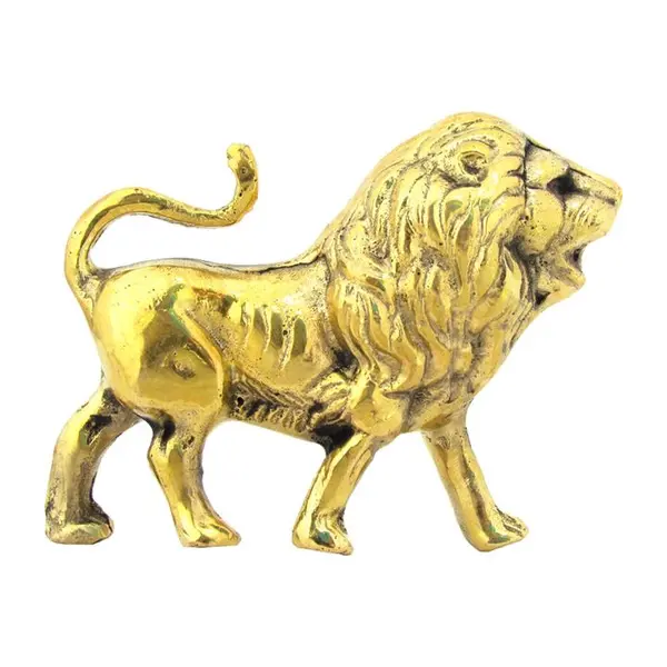 مجسمه برنزی طرح شیر کد 020030045 - 5